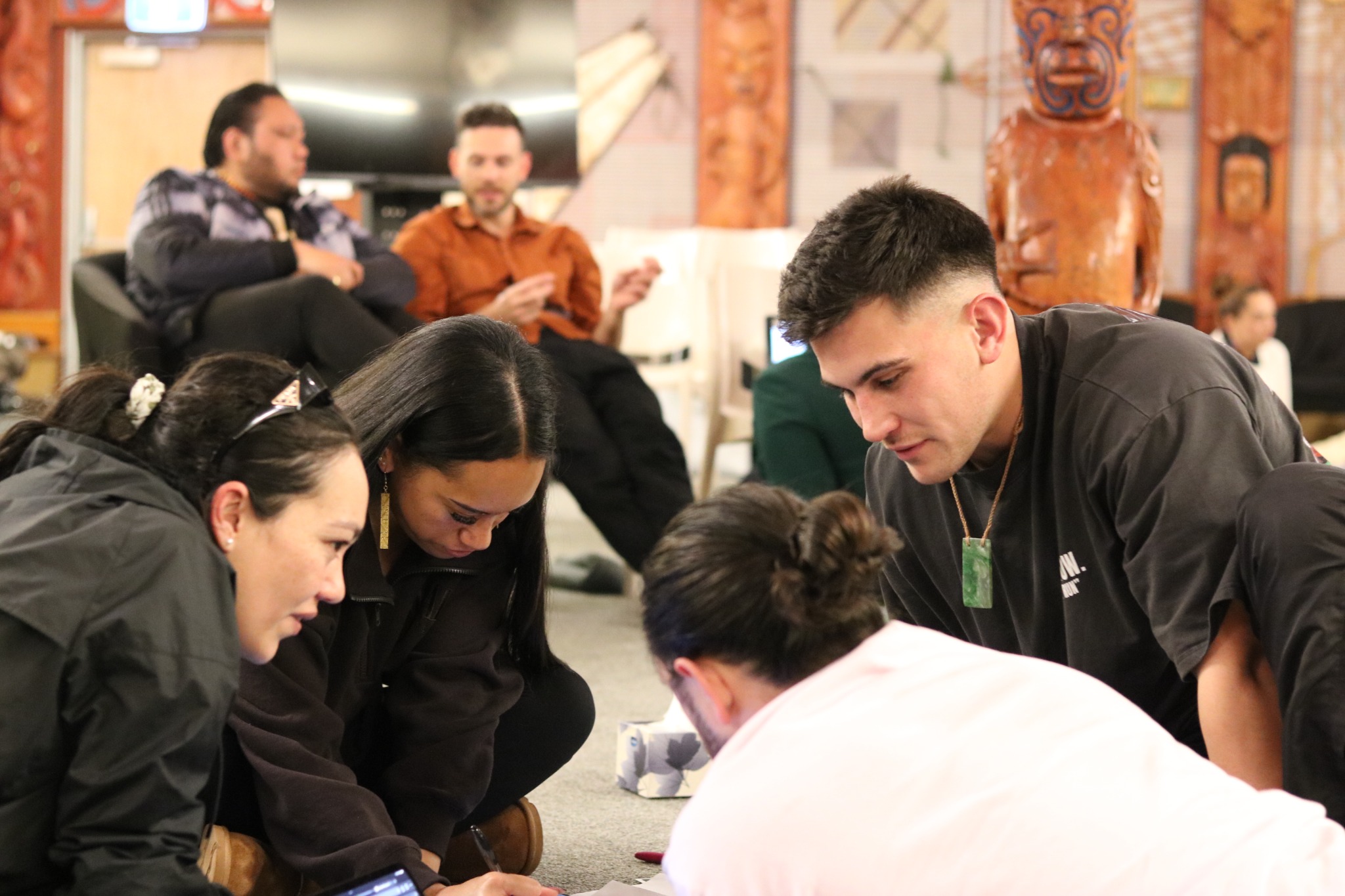 Collaborative learning at wānanga